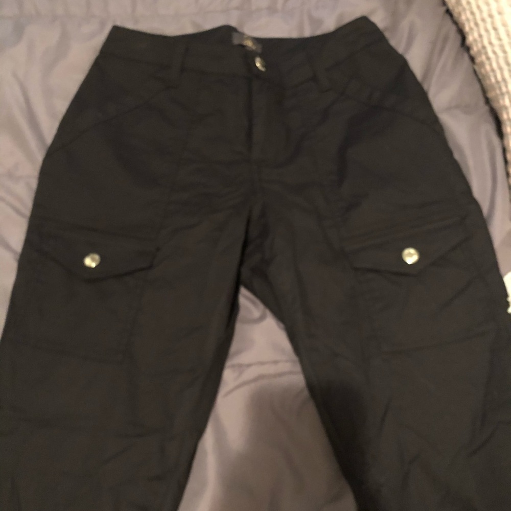 Jaanuu Black Skinny Cargo Pant scrubs (BRAND NEW)
